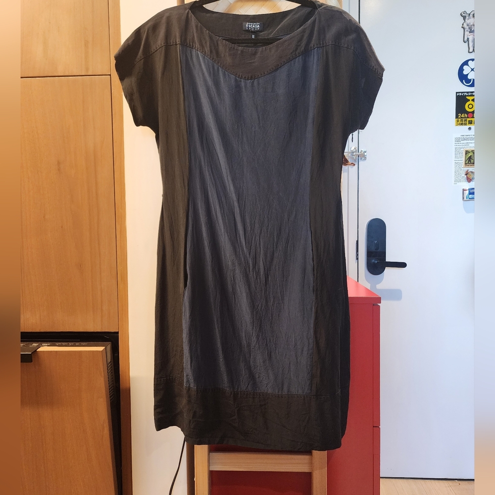 Escada sport silk dress 38